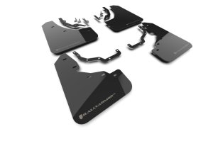 Lexus GX 550 Mud Flap - Rally Armor - UR Black with Silver Logo - Black - `24-`25